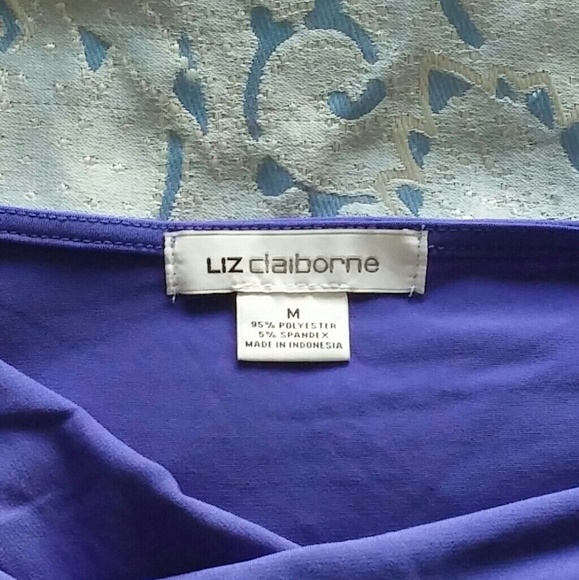 Clearout! Cobalt Cowl-Neck Blouse - Picture 5 of 5